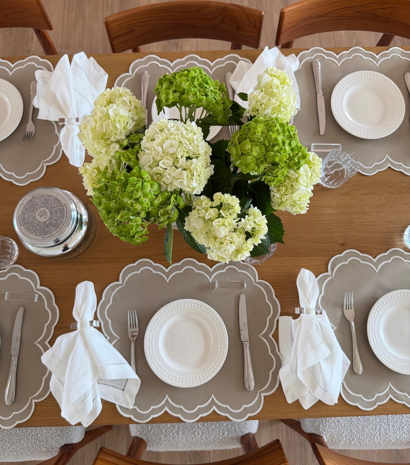 Acrylic Square Napkin Ring (Set of 4)