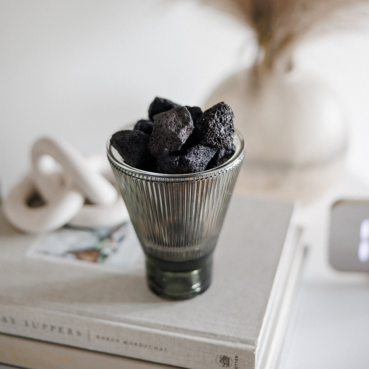 ZAI Mineral Lava Rock Diffuser - Charcoal