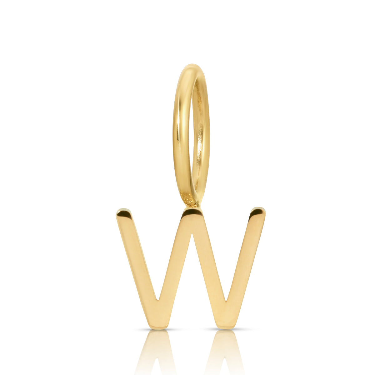 Gold Letter Charm