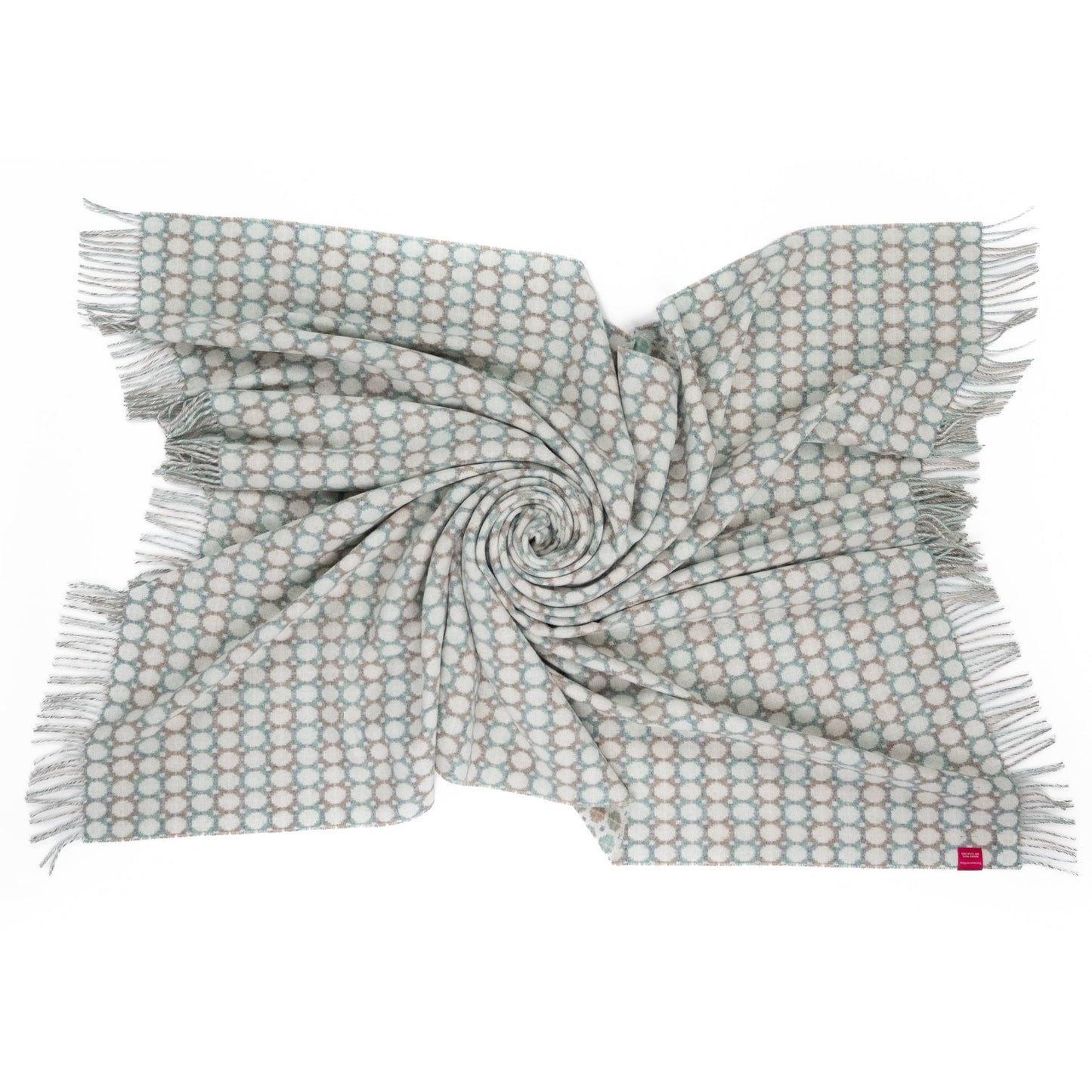 Southampton Home Merino Wool Medallion - Sky
