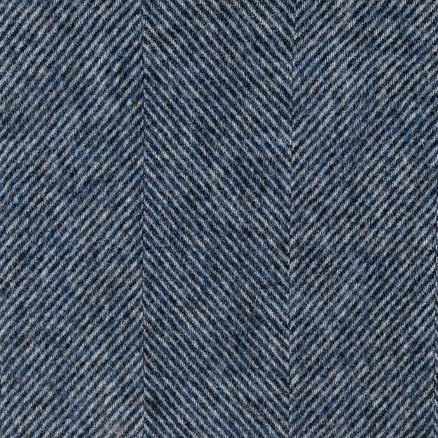 Southampton Home Shetland Lambswool Herringbone Throw – Navy
