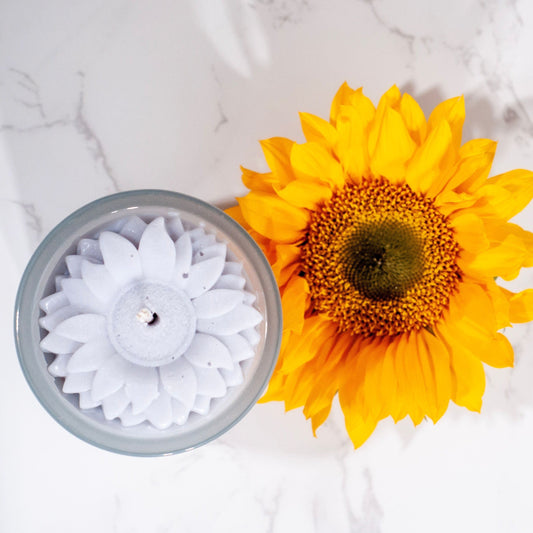 Sunflower Candle