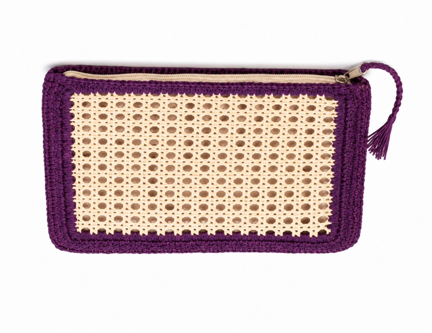 Cannage pouch