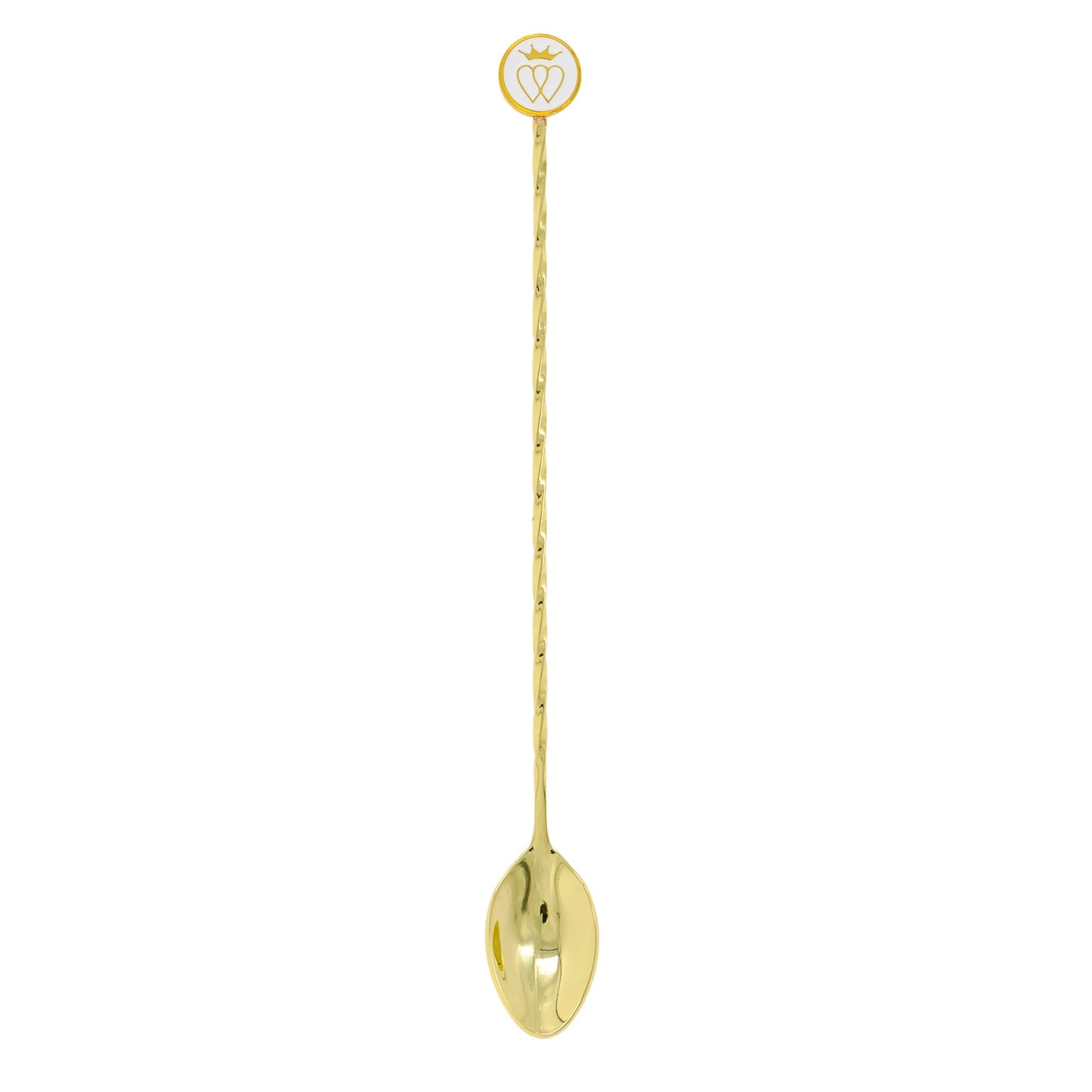 French Cocktail Spoons Gift Set - Gold