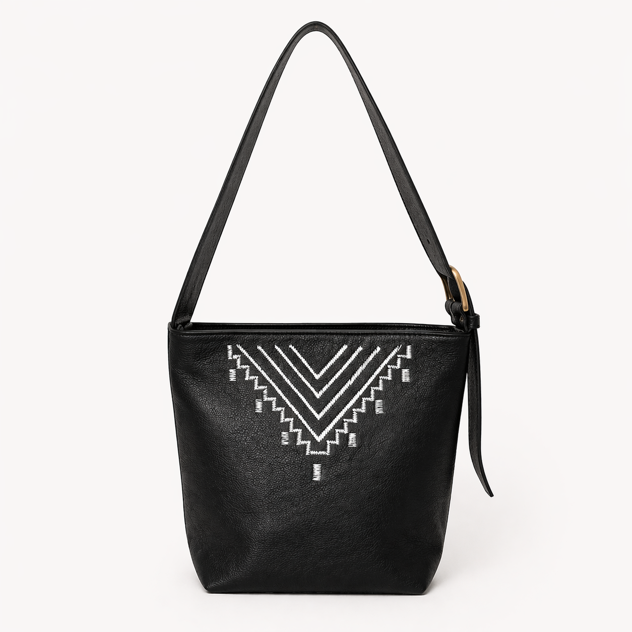 Kasbah Leather Bucket Tote