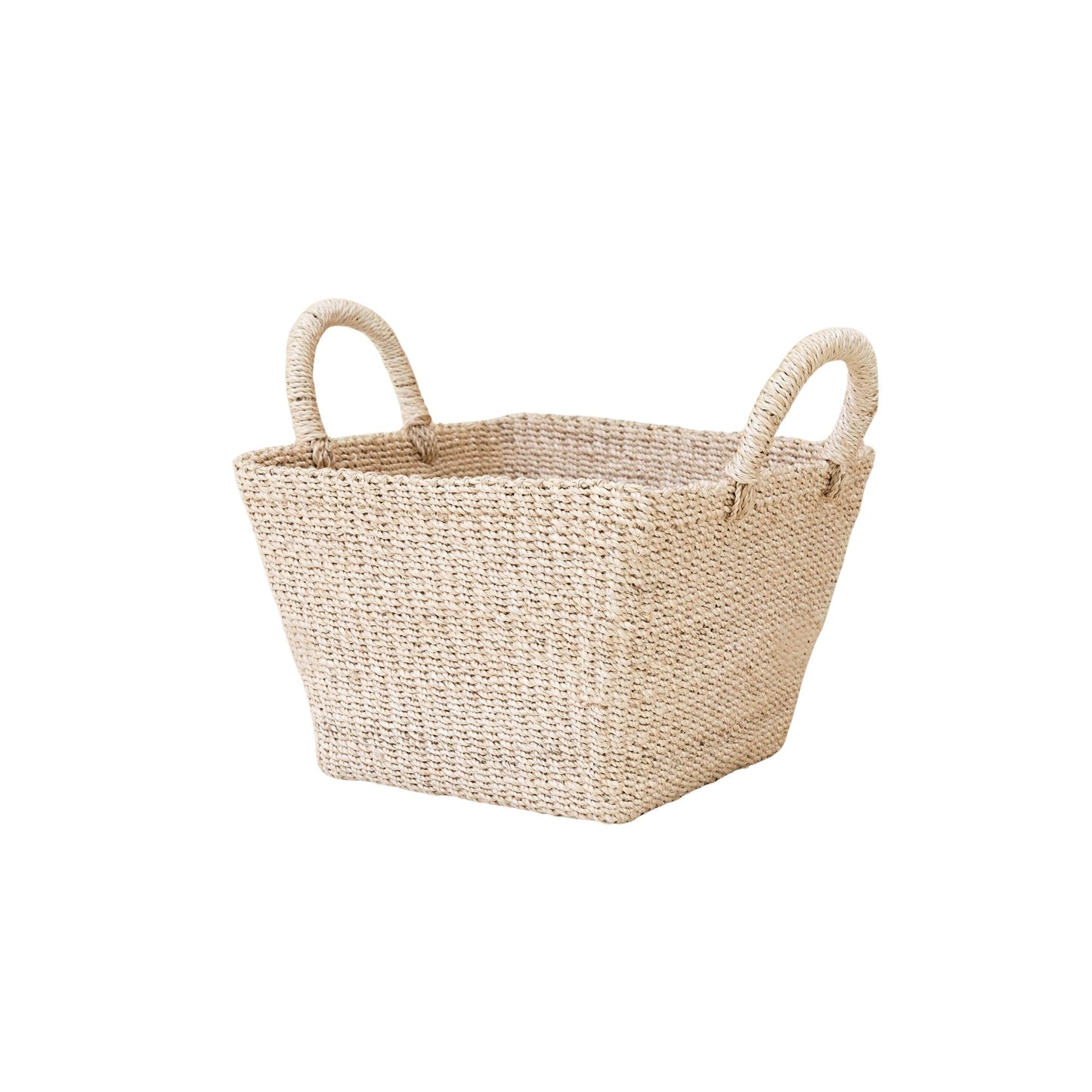 Tapered Square Tabletop Basket