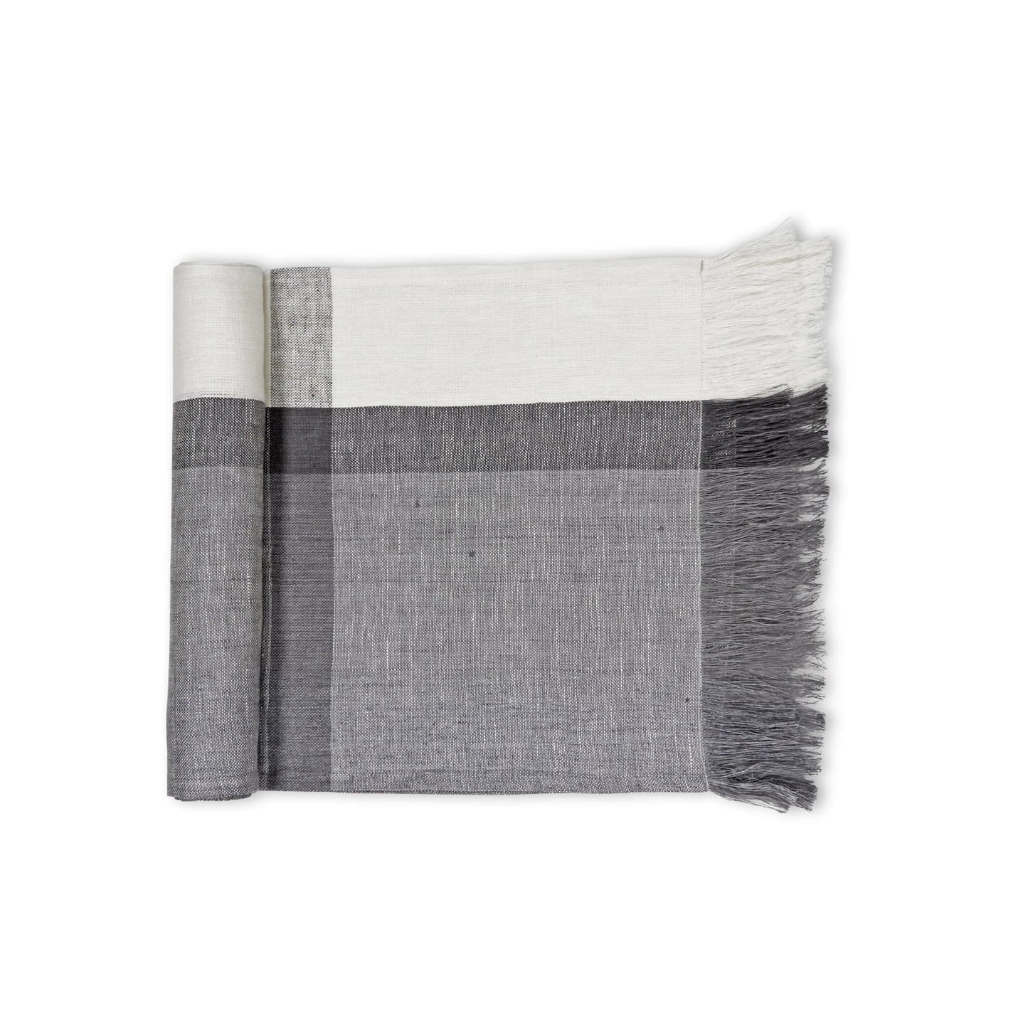Hinterland Handwoven Linen Table Runner