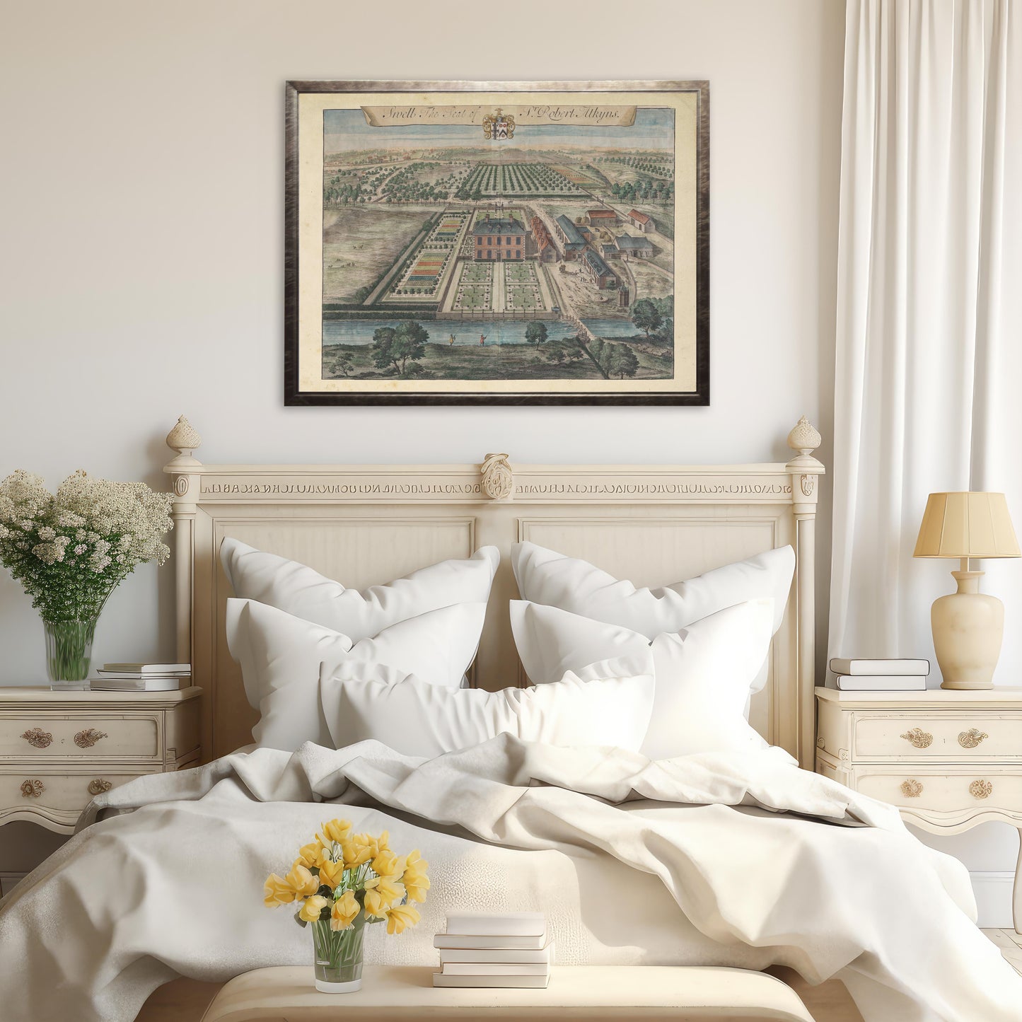 Estate Plan in Silver Frame