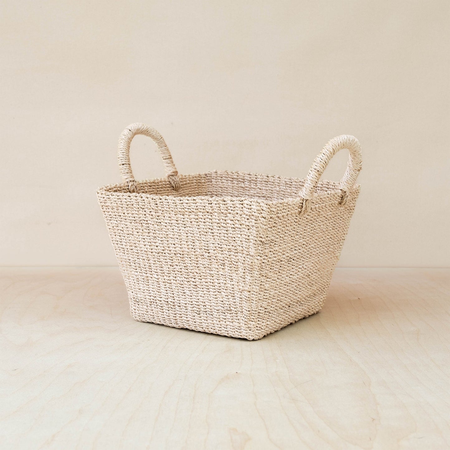Tapered Square Tabletop Basket