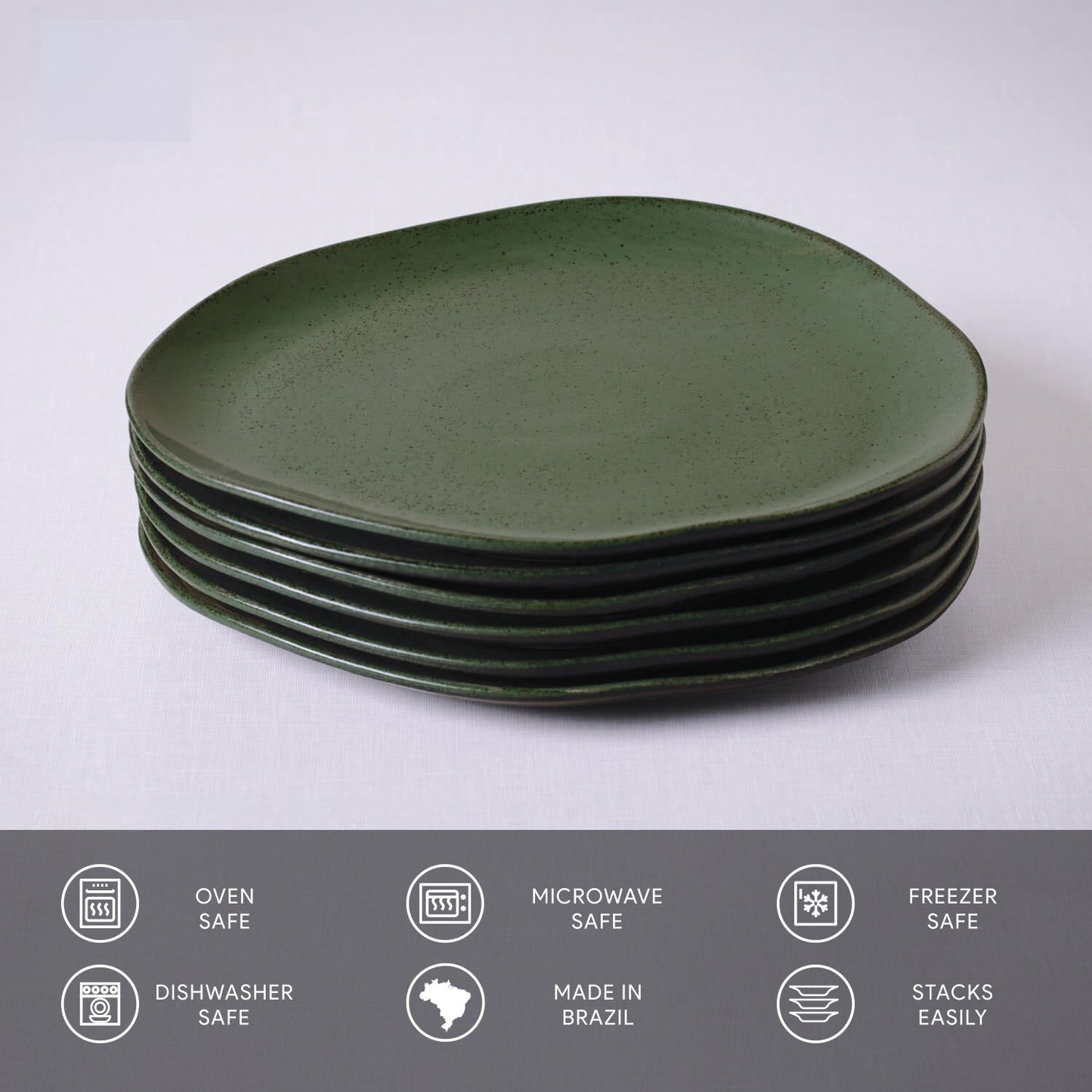 Oval Dinner Plate Set of 6