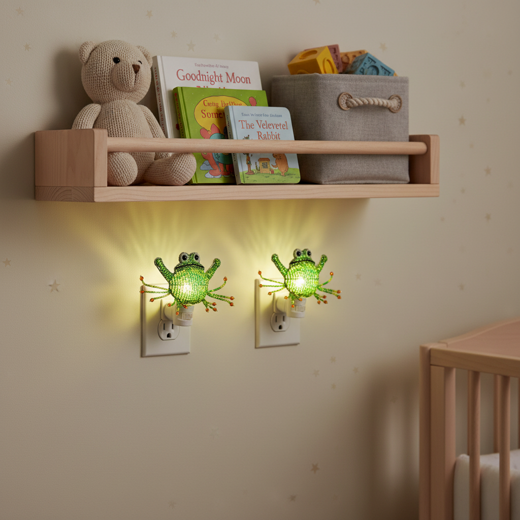 Night Light, Frog (Set of 2)
