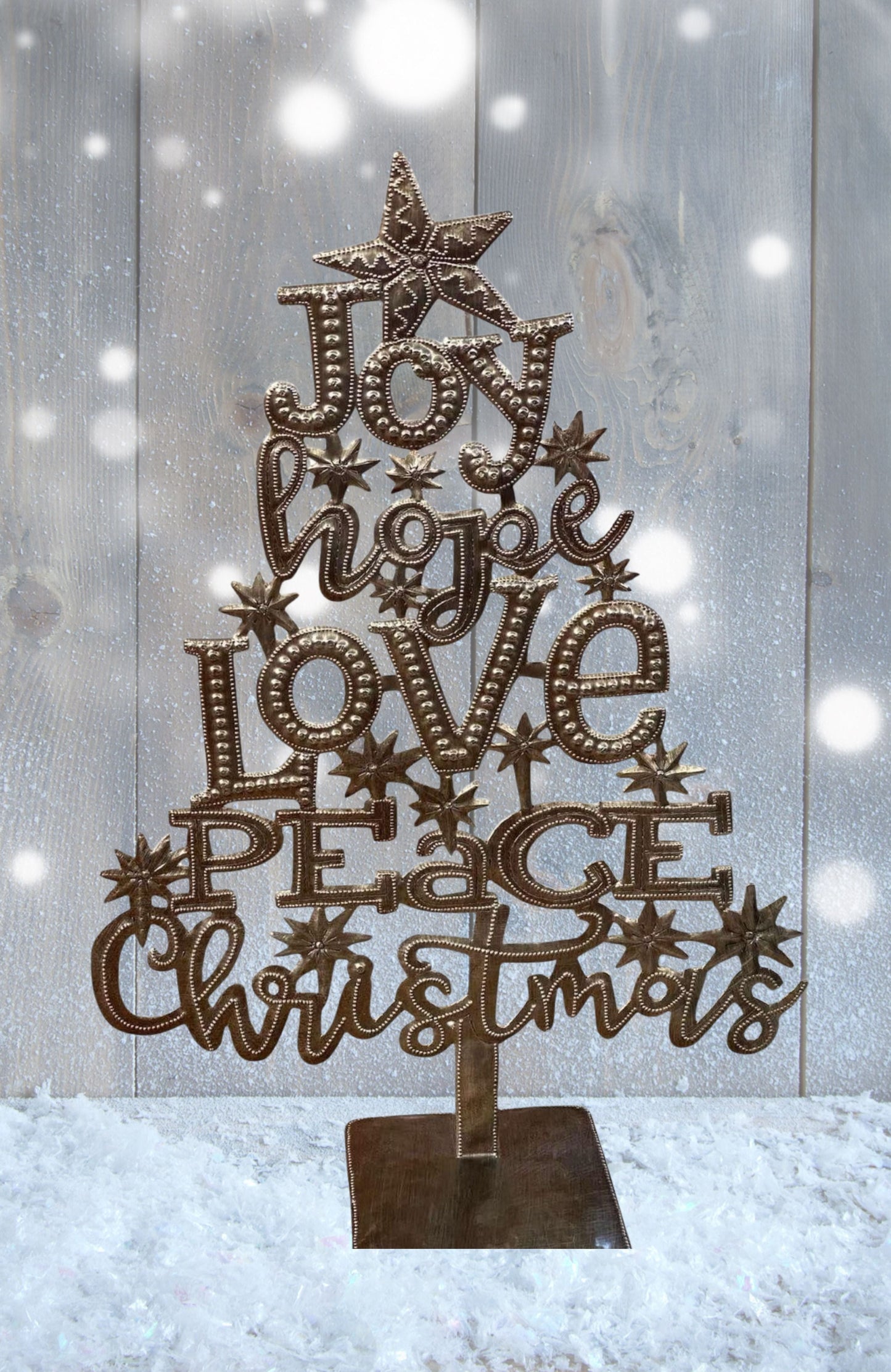 Inspirational Metal Tree