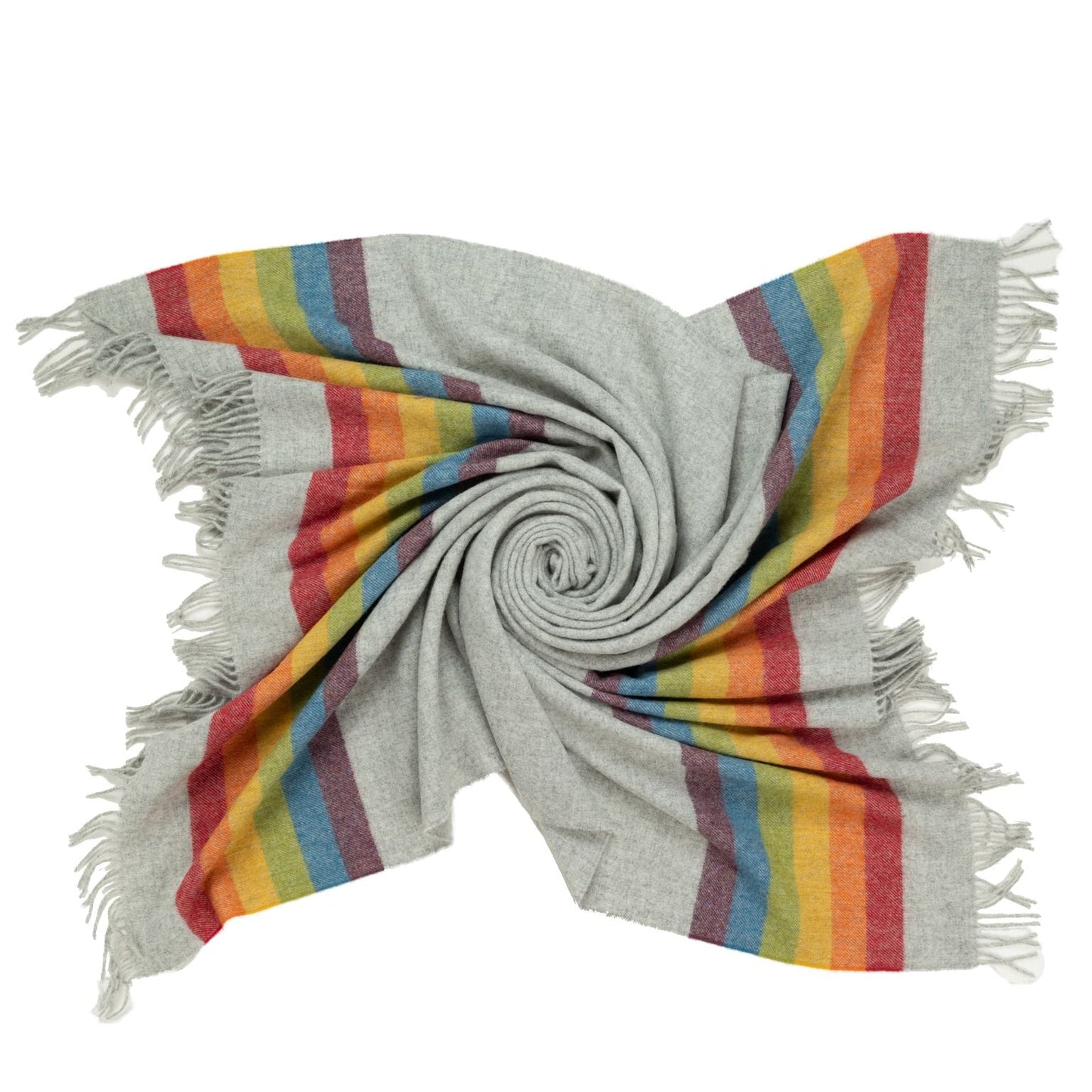 Southampton Home Wool That 70's  Throw - Grey