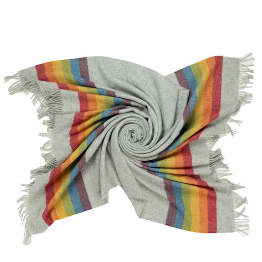 Southampton Home Wool That 70's  Throw - Grey