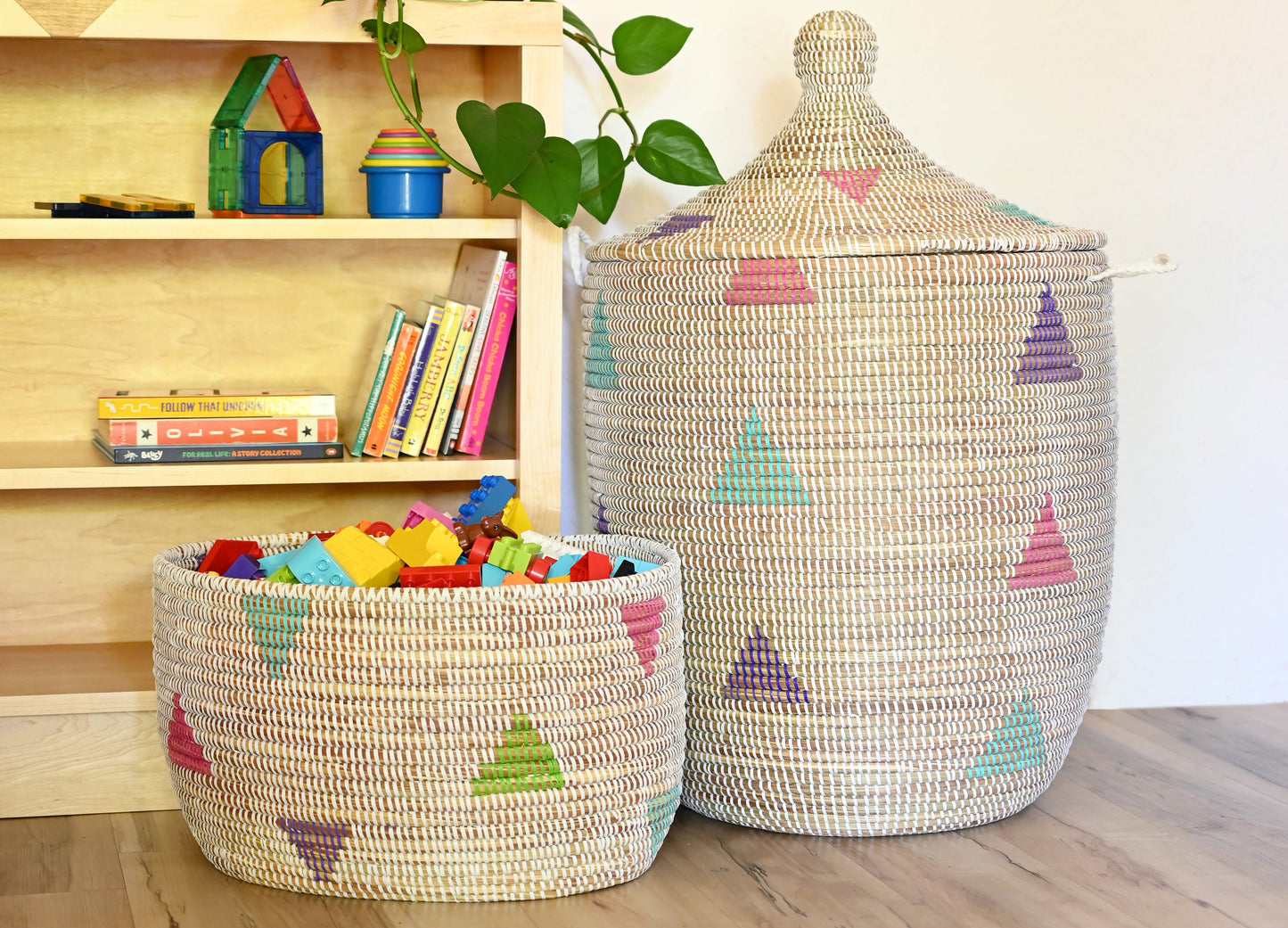 Teranga Triangles Hamper Basket