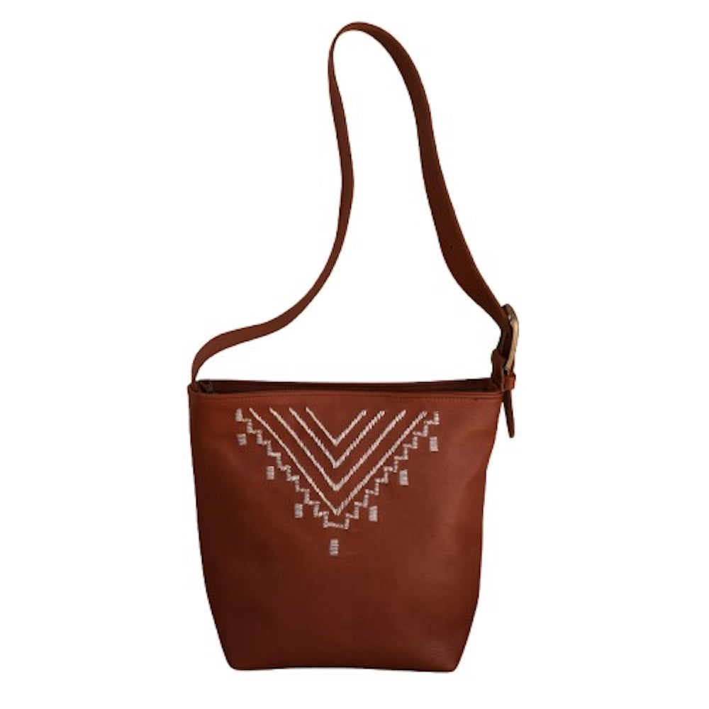 Kasbah Leather Bucket Tote