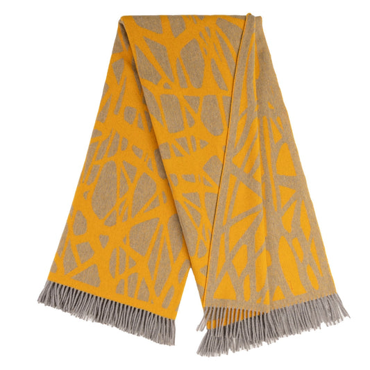 Southampton Home Monarch Merino Fleece Throw - Gold