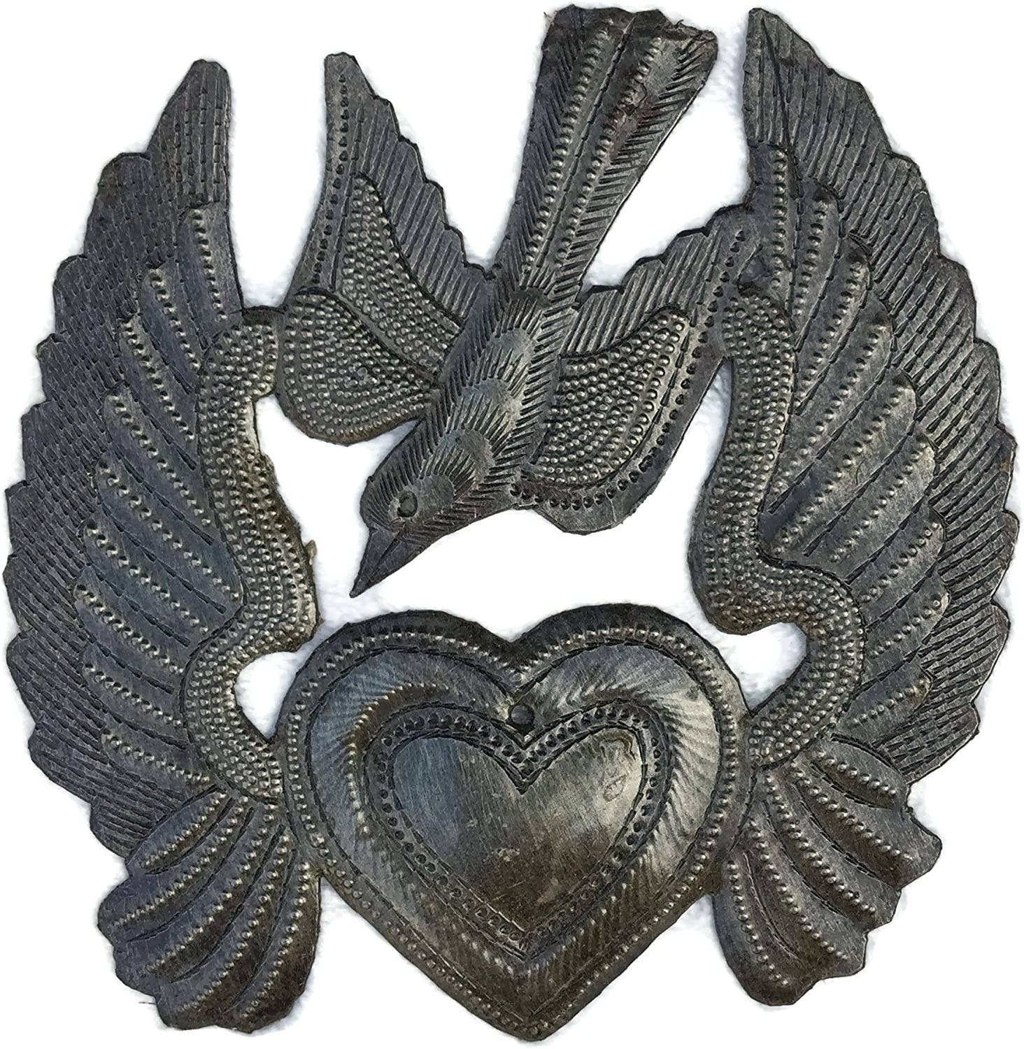 Mini Heart with Wings and Bird | Soulmate Heart Collection