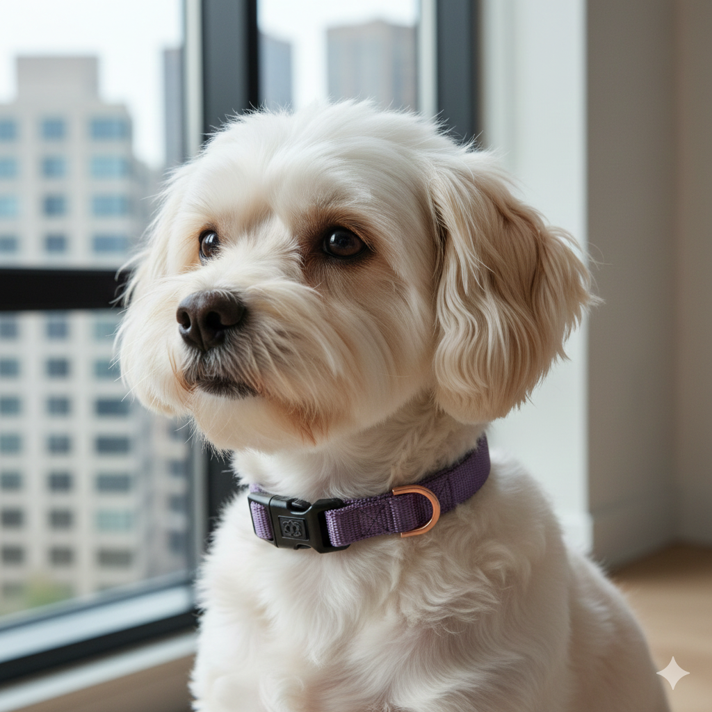 City Collar - Lilac Gray