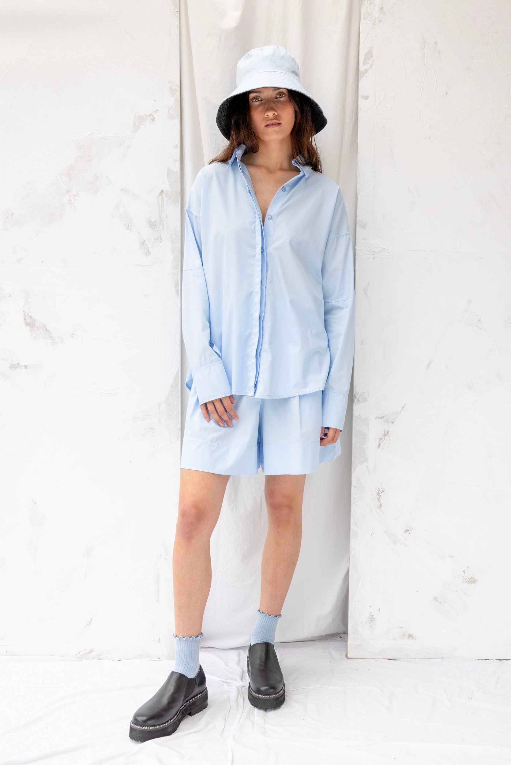 Finders Shirt | Sky Blue - ReCreate Clothing