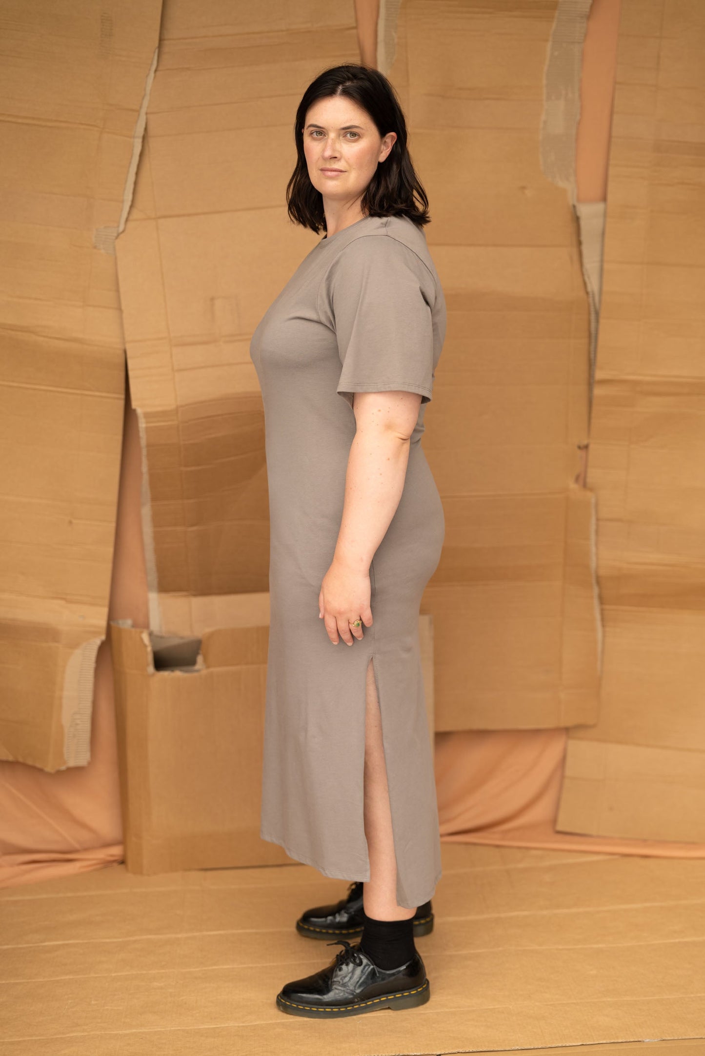 Forage Dress | Grey Sage