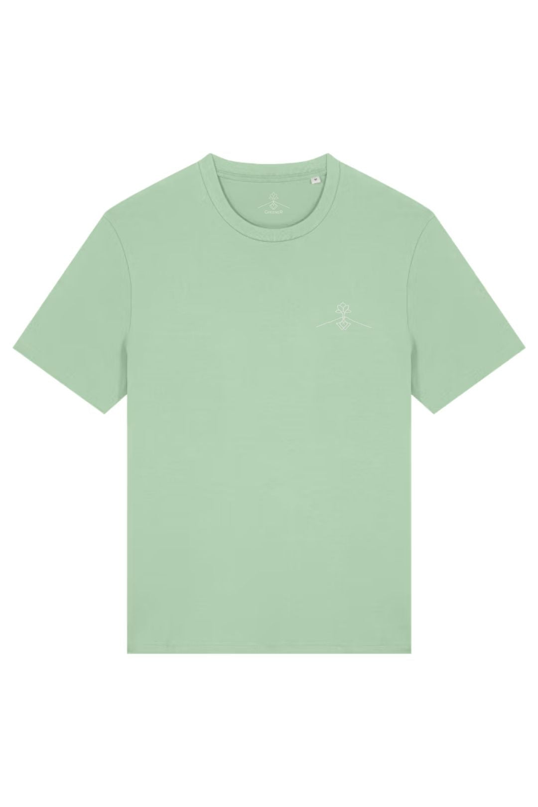 Camiseta algodón orgánico - Jade Profundo