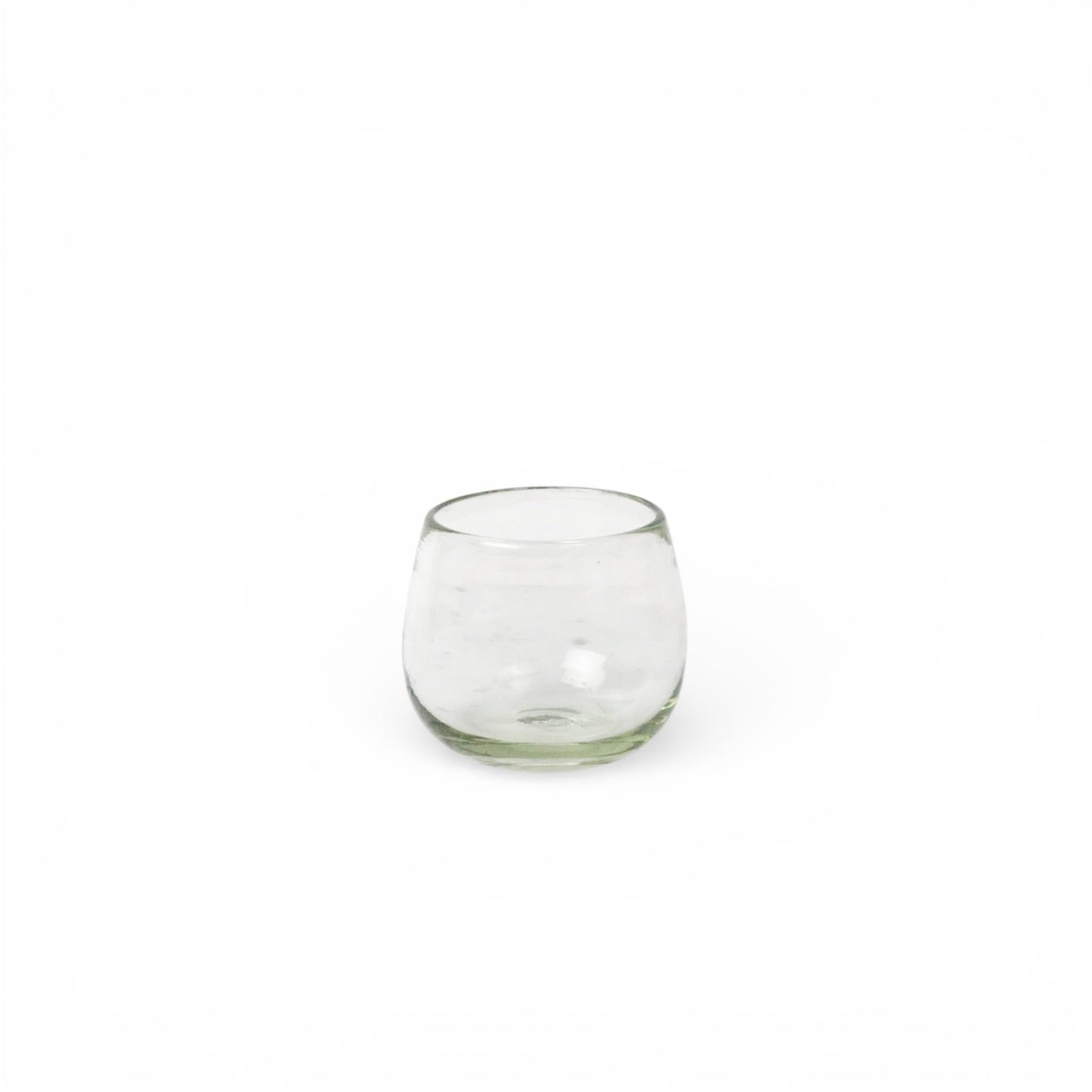 Ronde Blown Glass, Clear, Set of 2
