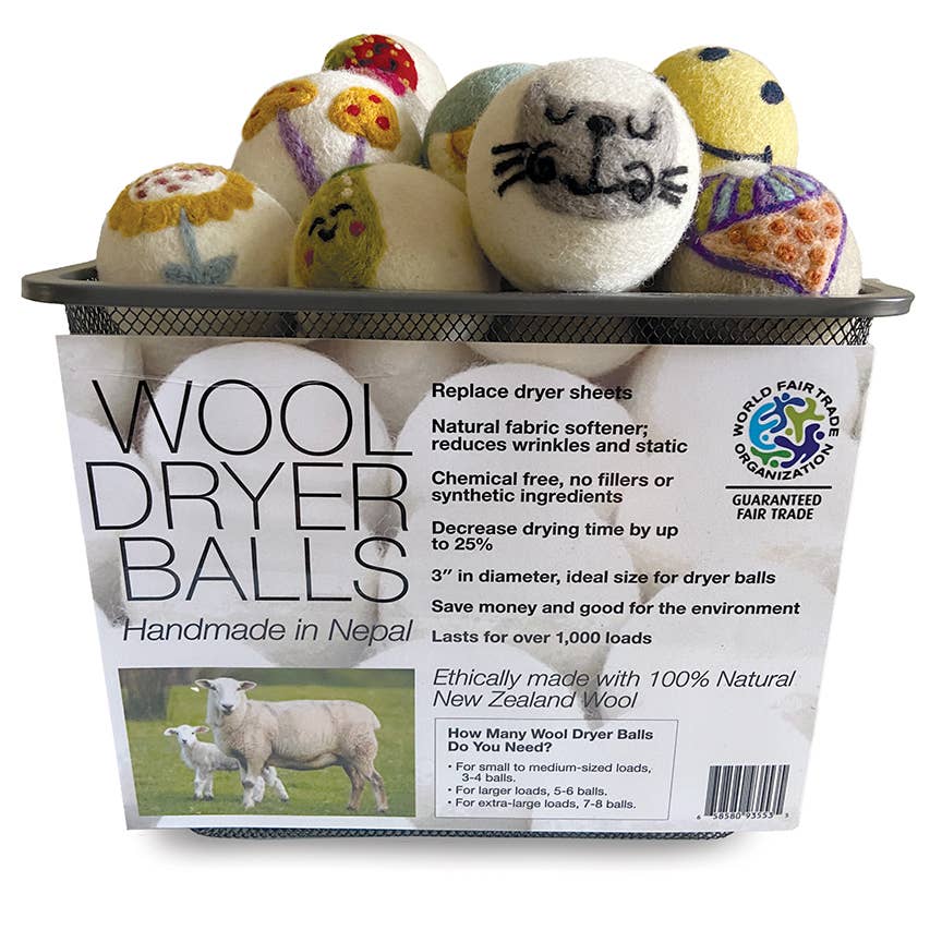 Butterfly: Eco Wool Dryer Balls Fair Trade