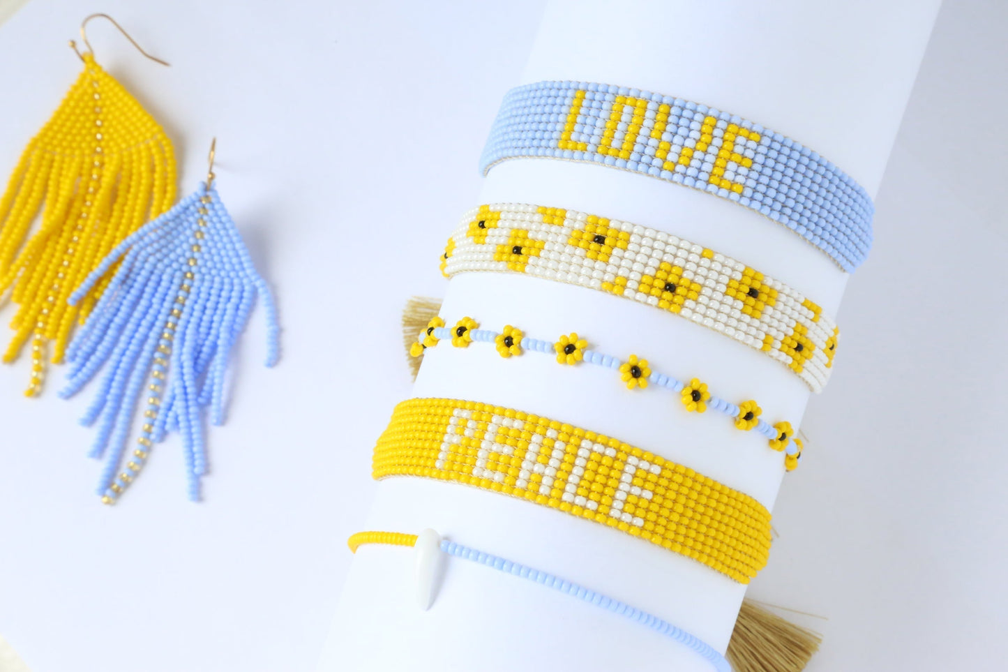 Sunflower Chain Bracelet