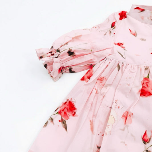 The Madeleine Dress-Blush Rose