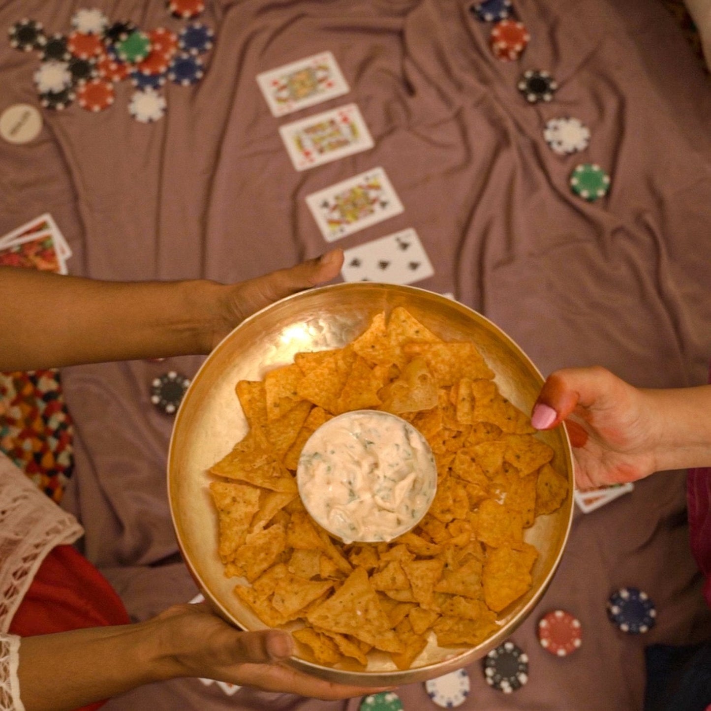 Nacho Bowl – Handmade Brass Bowl for Snacks