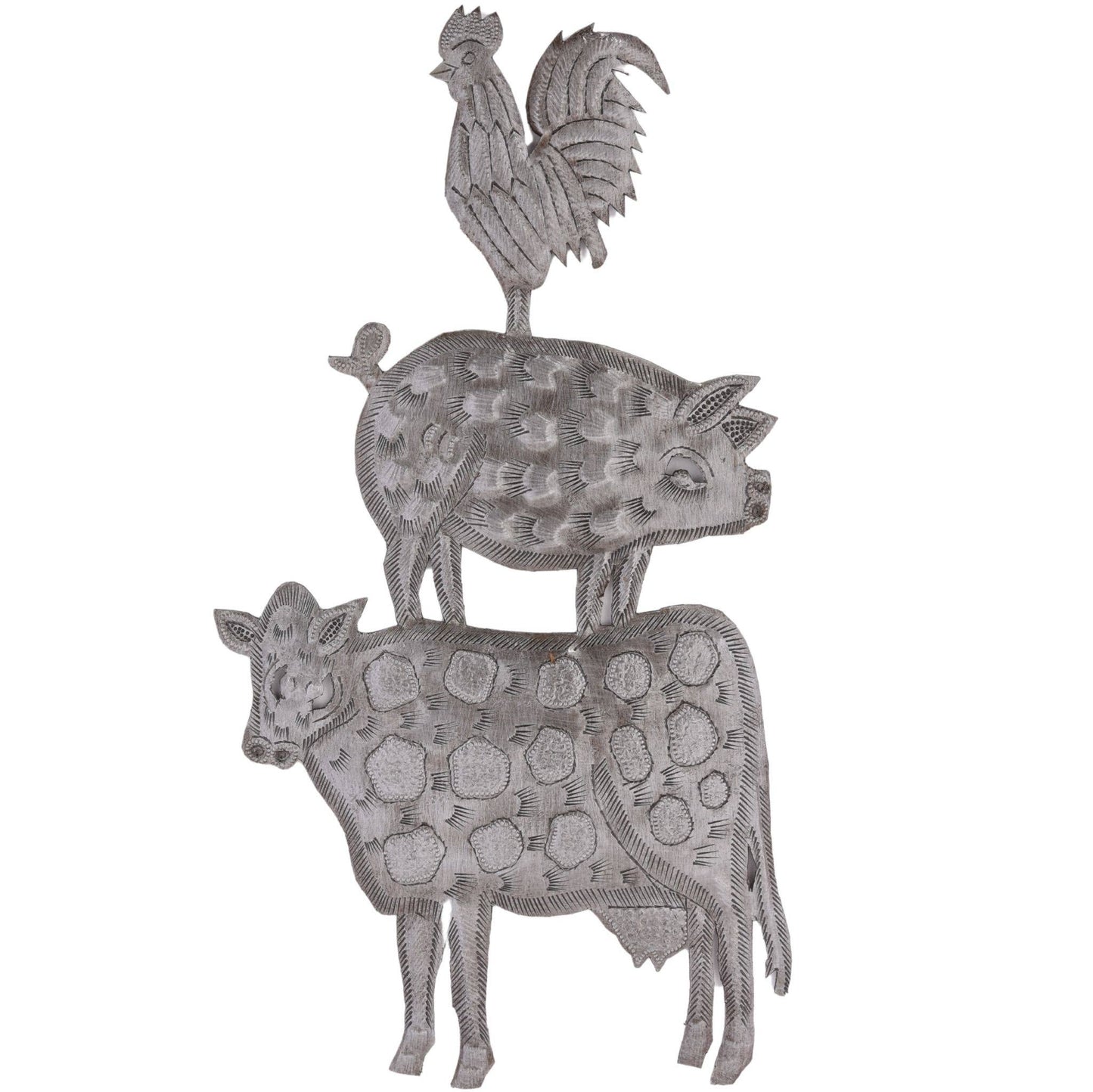 Animals of Brennen Wall Décor – Handmade in Haiti | Recycled