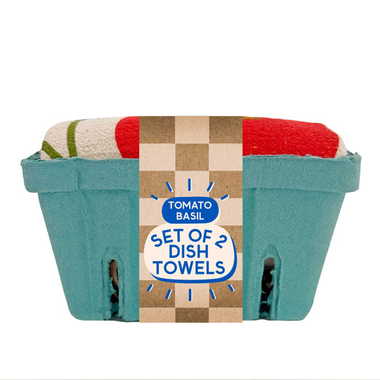 Tomato Basil - Dish Towel Set of 2