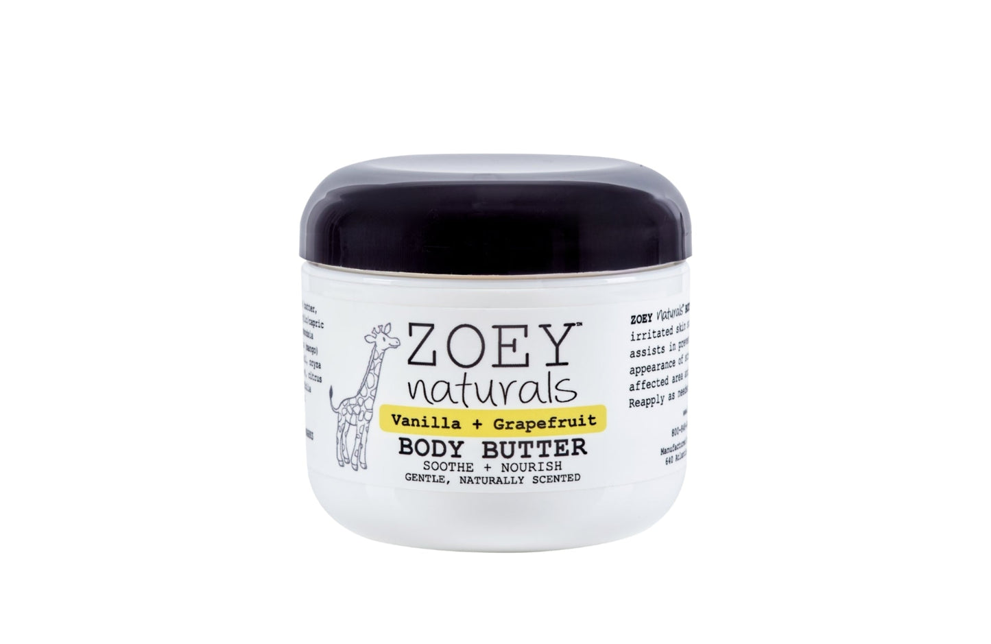 Vanilla + Grapefruit Body Butter