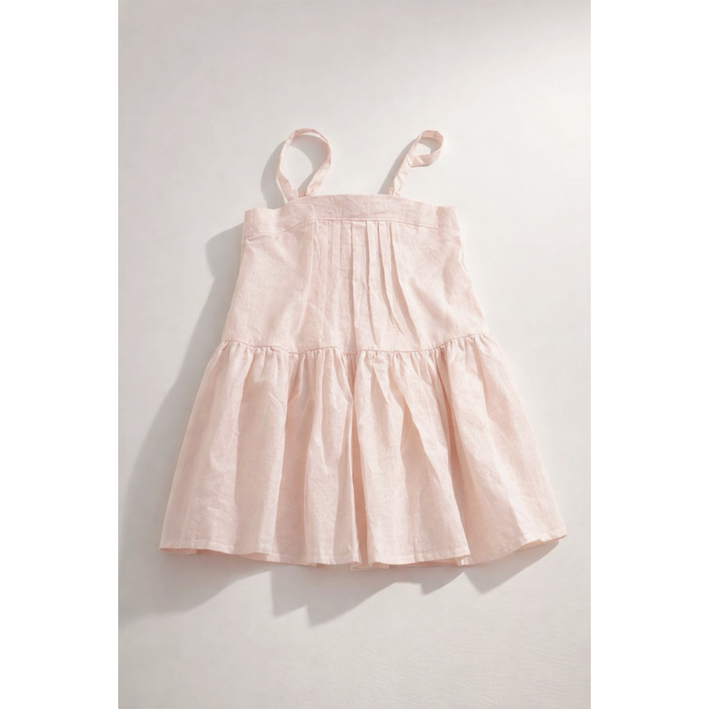 Hikari Pintuck Dress | Pink