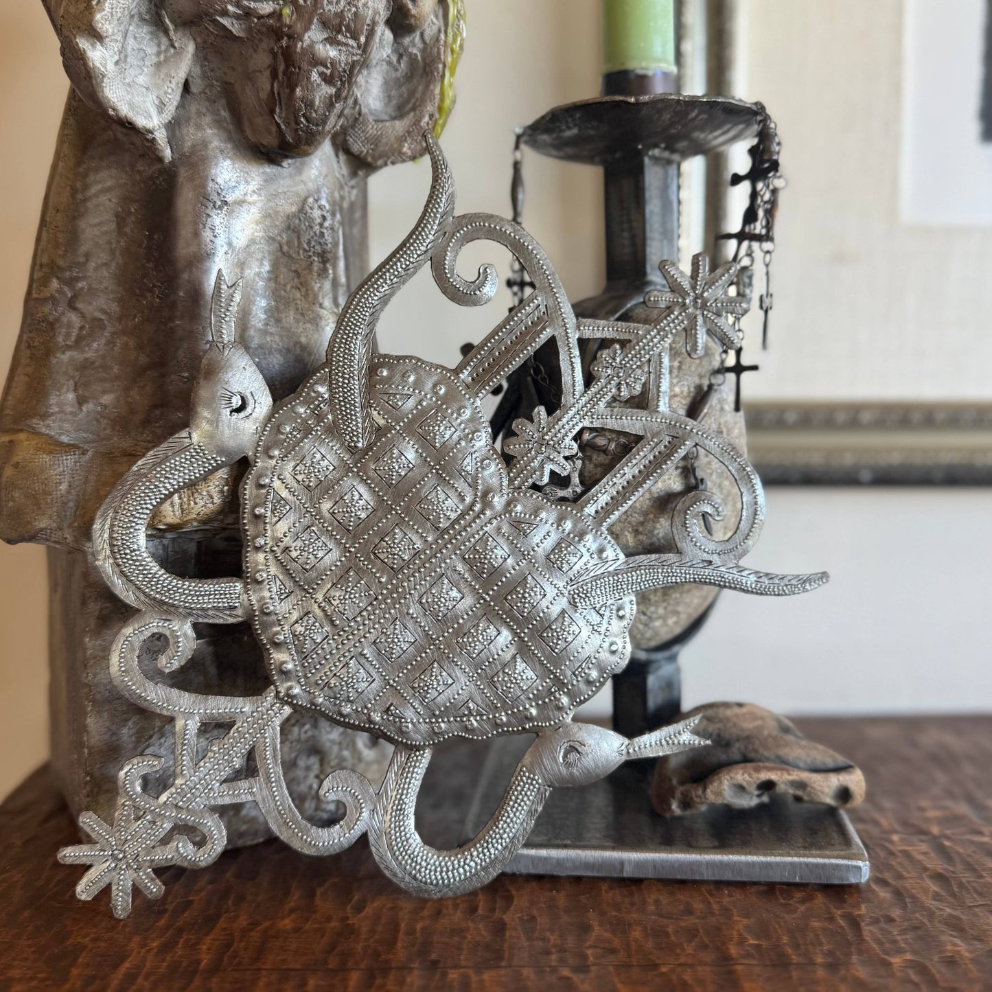 Erzulie Freda and Dambla  Veve Haitian Art | Fair Trade