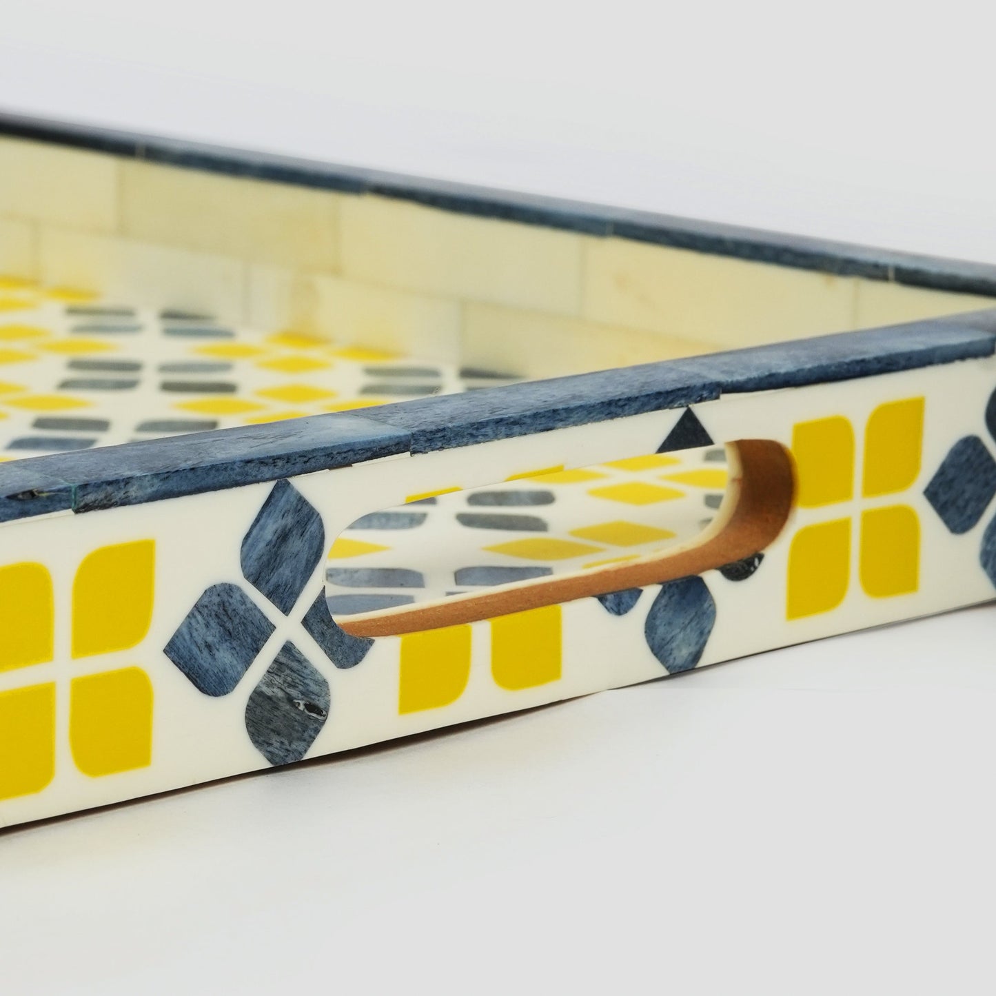 Marigold Mosaic Inlay Serving Tray