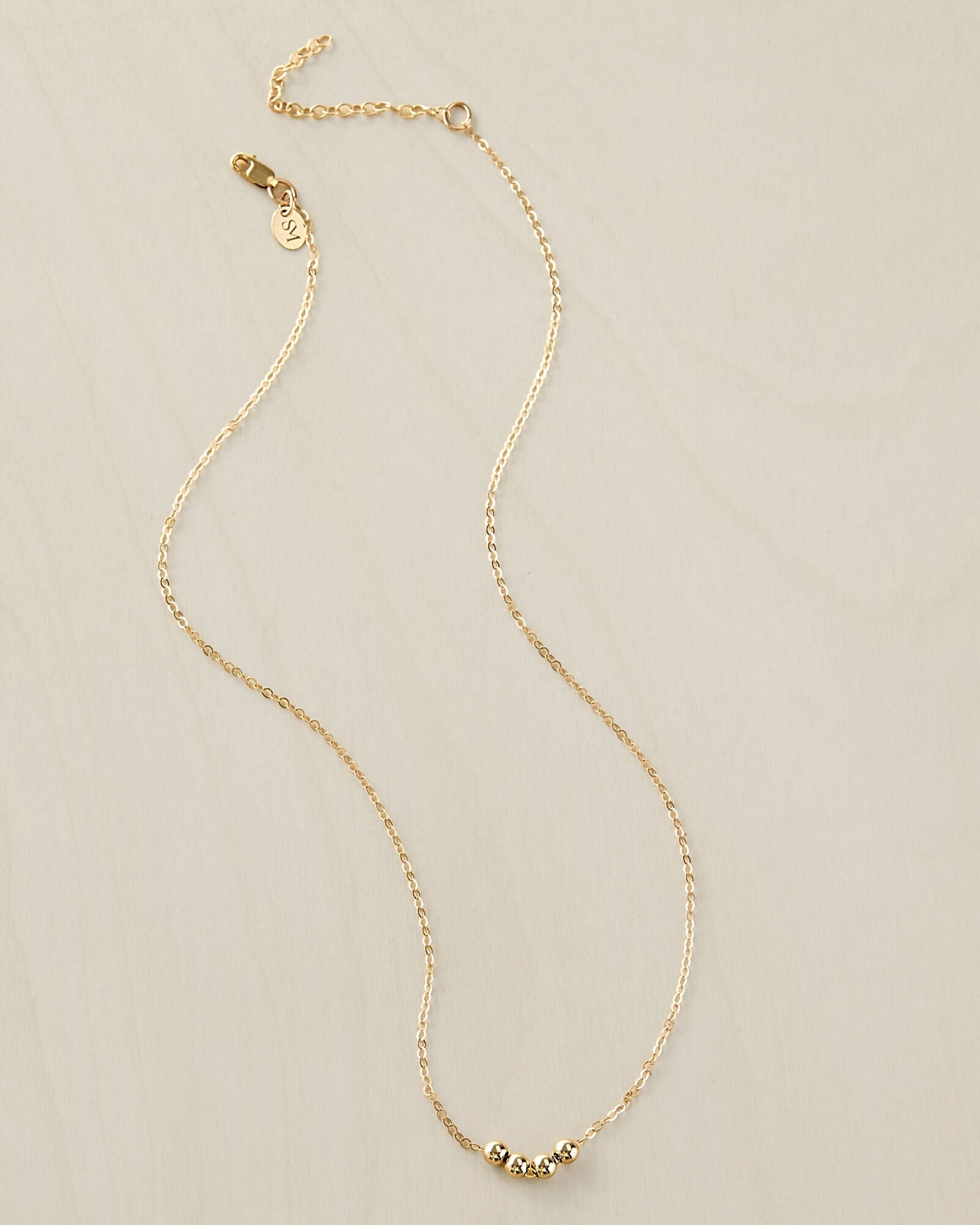Sphere Necklace | Gold Fill
