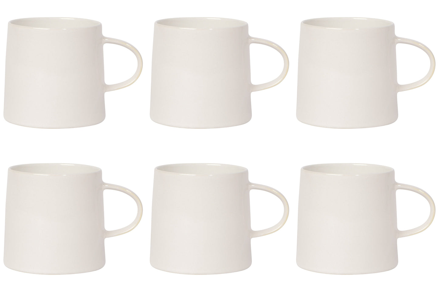 Set of 6 Mug Aquarius Oyster