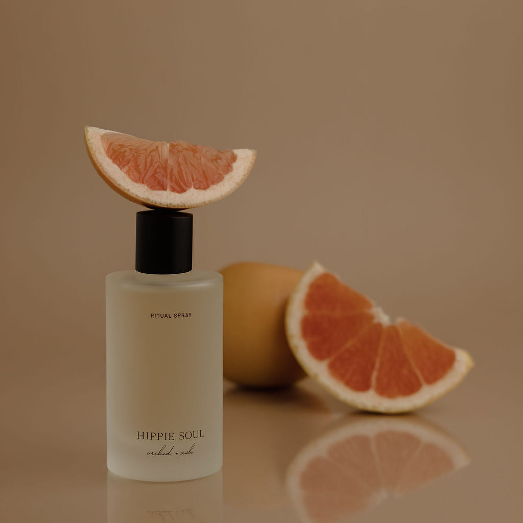 warm citrus + tobacco | HIPPIE SOUL Ritual Spray