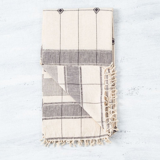 Mool Handwoven King Size Organic Cotton Bedspread