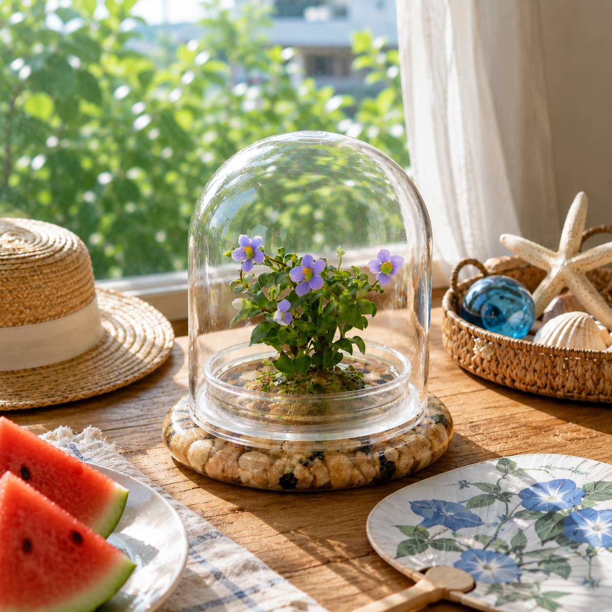 Persian Violet Terrarium