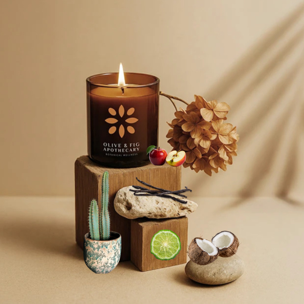 Olive & Fig Apothecary Driftwood Bloom Candle