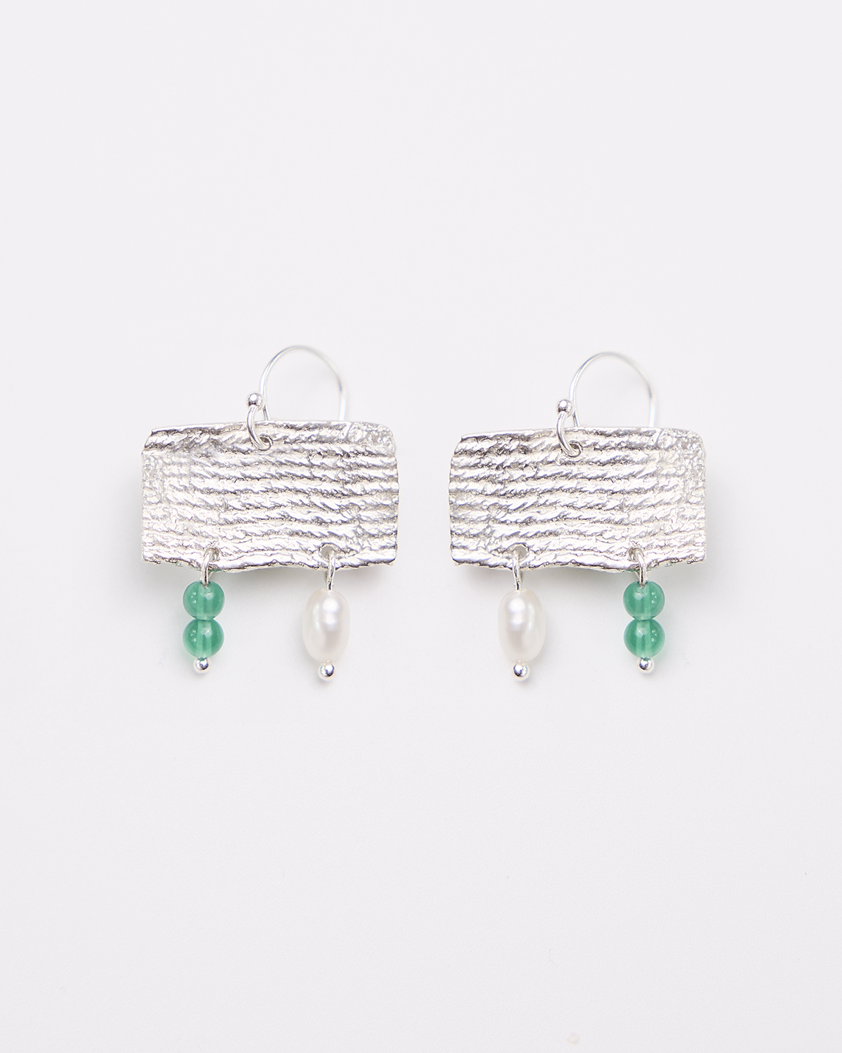 Vessel Earrings - Sterling Silver