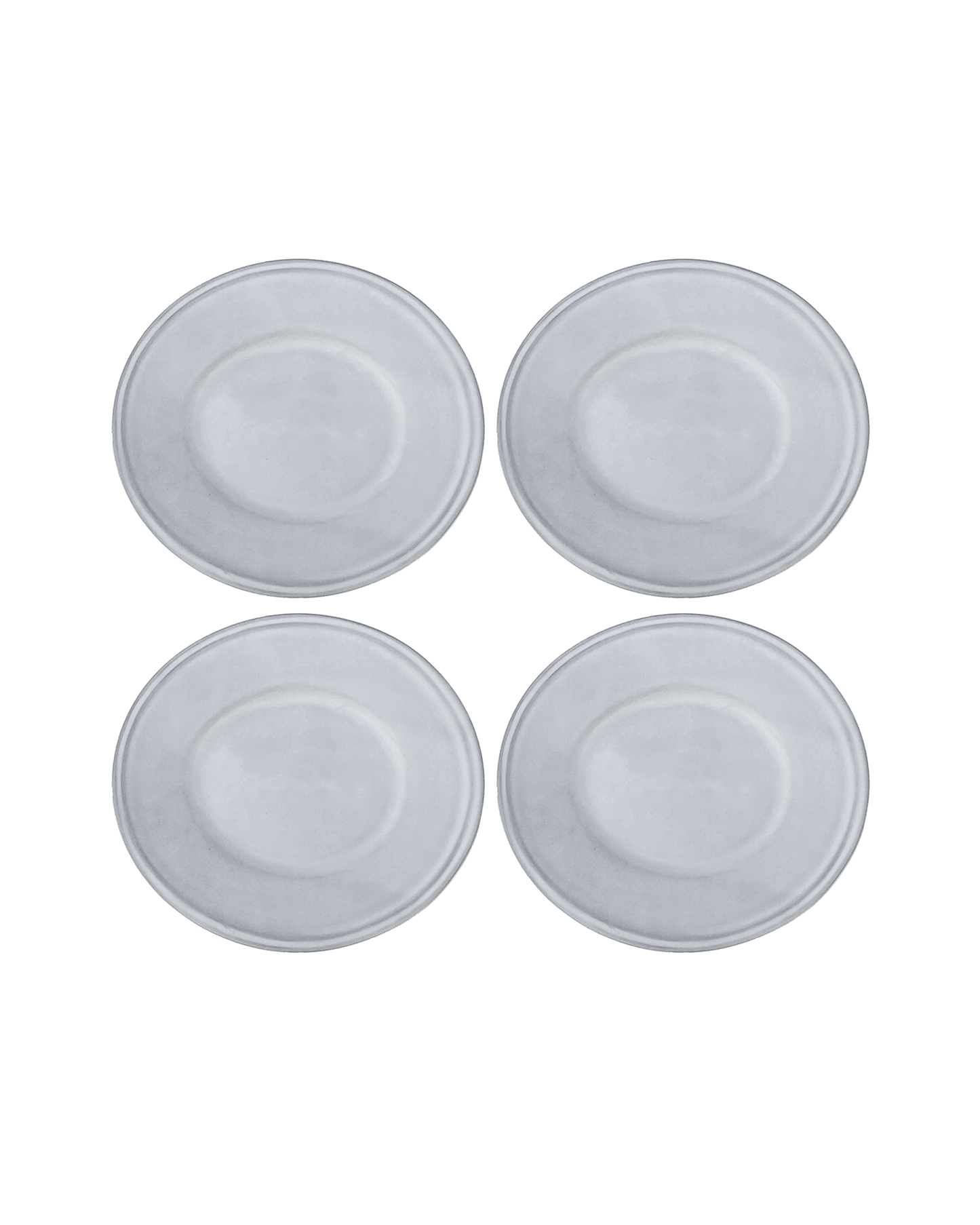 Cloud Oval Dessert Plate - Set of 4