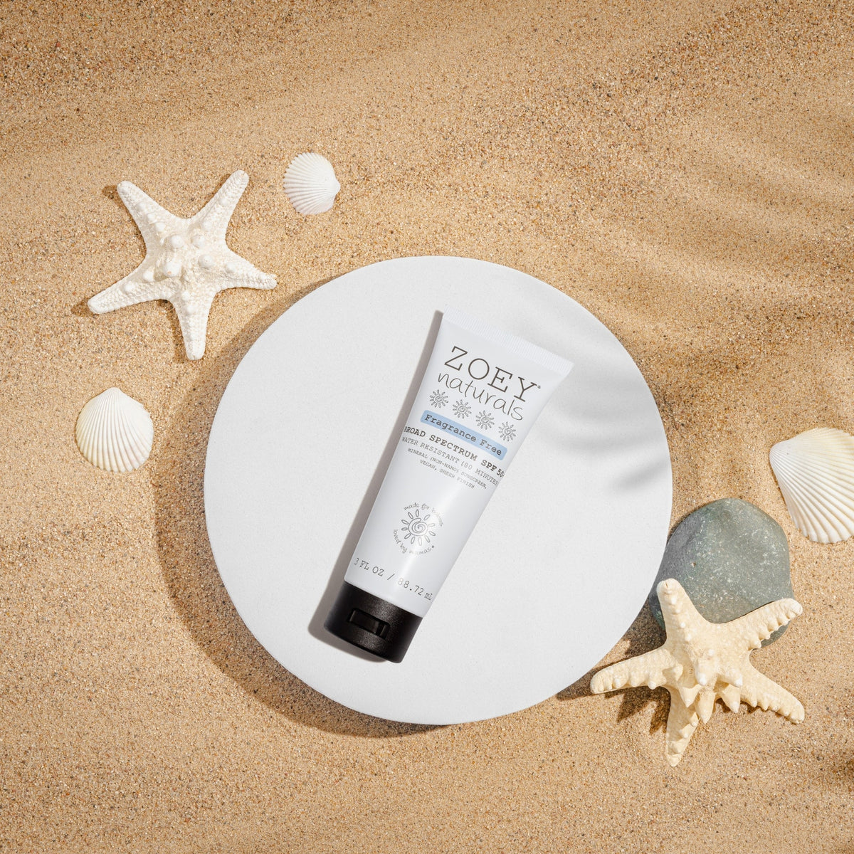 Zoey Naturals SPF 50+ Sheer Finish Mineral Sunscreen