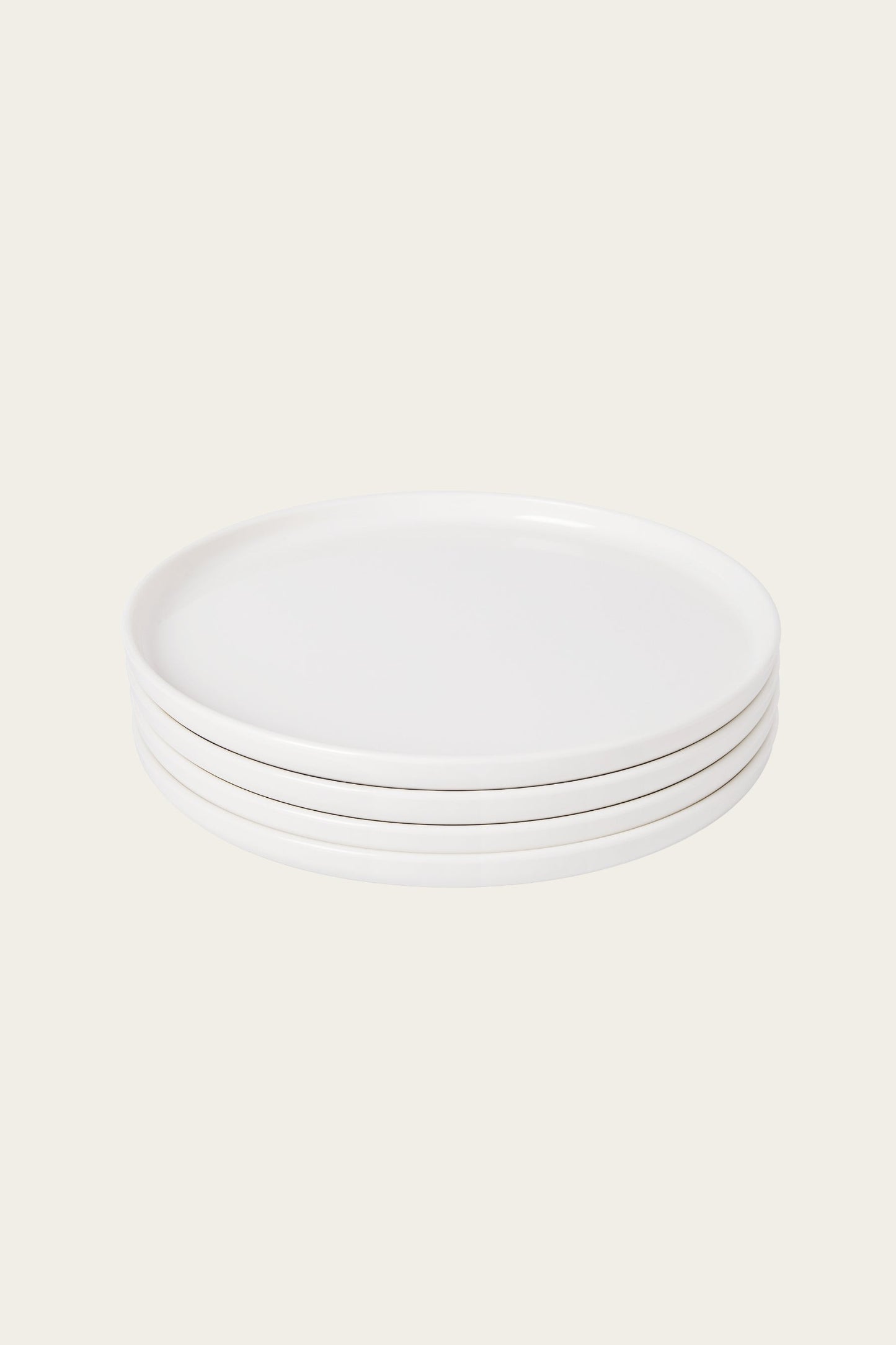 4 Plate Set | Ivory