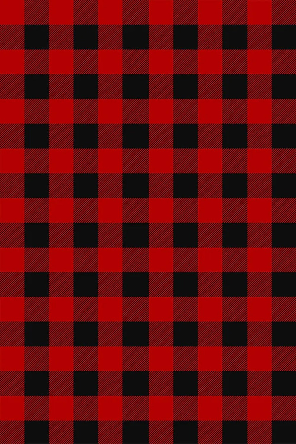 Buffalo Plaid Red & Black