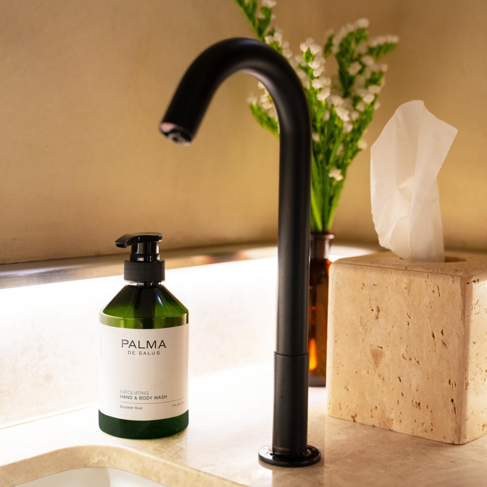 Plant-Based Exfoliating Hand & Body Wash | Summer Rose