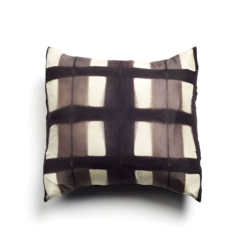 Handcrafted Shibori Print Mulberry Silk Pillow Cover